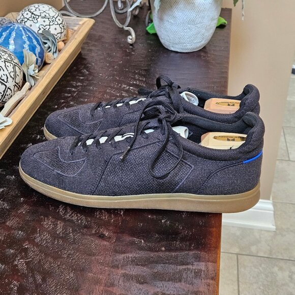 Rothy's Men's RS01 Sneakers, Charcoal Gray/Gum, Sz 13 - Picture 3 of 16